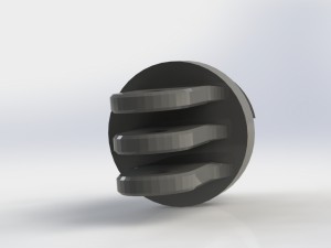 swivel mount with thread 3D Baskı Modeli