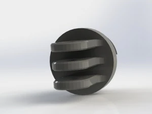 swivel mount with thread 3D Print Model