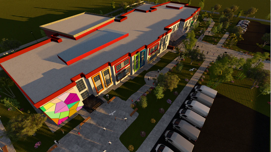 school 3D Model .c4d .max .obj .3ds .fbx .stl .blend