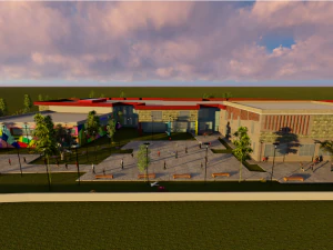 school 3D Model