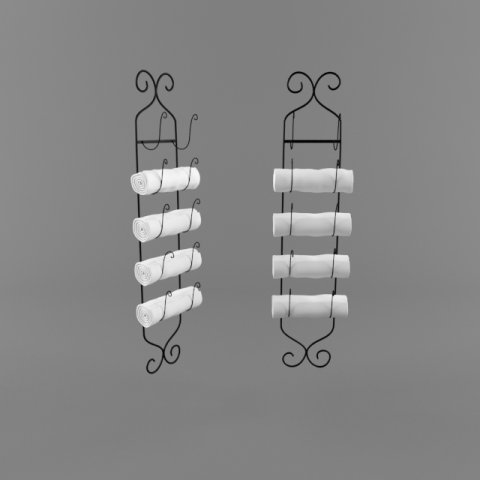 towels 3D Модель .c4d .max .obj .3ds .fbx .stl .blend 