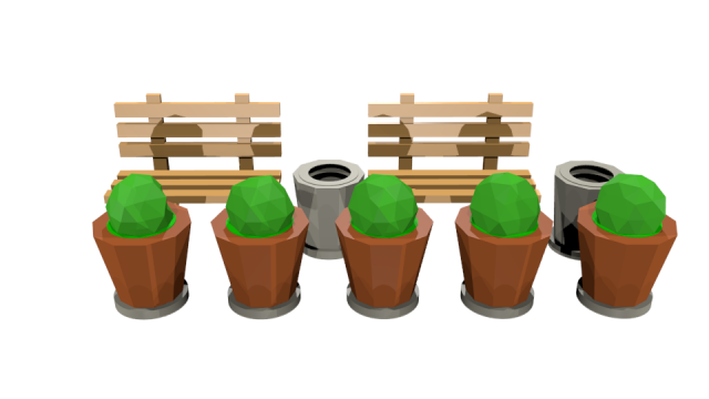 low poly scenary 3D मॉडल .c4d .max .obj .3ds .fbx .stl .blend 