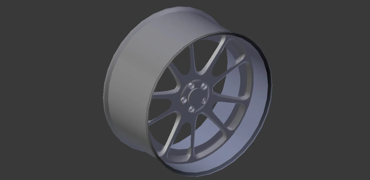 car rims 3D Model .c4d .max .obj .3ds .fbx .stl .blend 