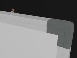 whiteboard set 3D 모델