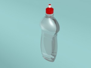 dish soap plastic container 3Dモデル