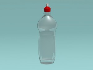 dish soap plastic container 3Dモデル