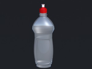 dish soap plastic container 3Dモデル