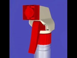 plastic sprayer bottle 3D Model