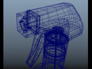 plastic sprayer bottle 3D Model