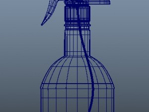 plastic sprayer bottle Modello 3D
