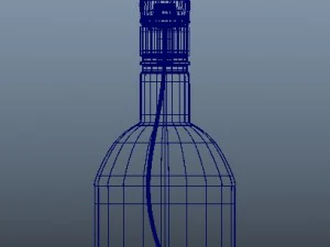 plastic sprayer bottle 3D Model