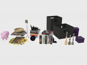 装飾コレクション 1 3Dモデル