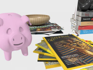 koleksi dekorasi 1 Model 3D