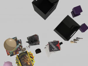 koleksi dekorasi 1 Model 3D