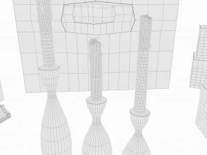koleksi dekorasi 1 Model 3D