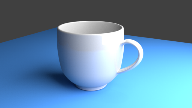 ceramic cup 3D Model .c4d .max .obj .3ds .fbx .stl .blend 
