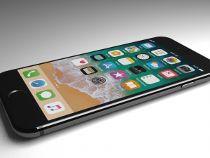 apple iphone 7 black 3D 模型