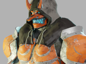 tengu robot Modèle 3D