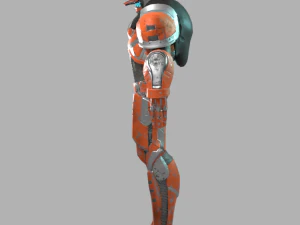 tengu robot 3D Model