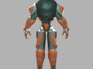 tengu robot Modèle 3D