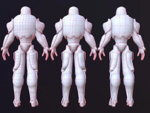 tengu robot 3D Model