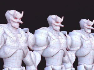 tengu robot 3D Model