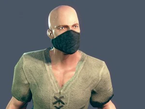 bandit dasar Model 3D