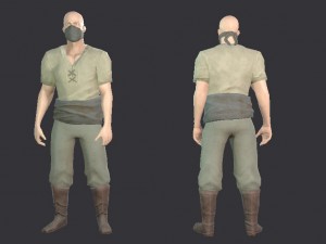 basic bandit 3D Model