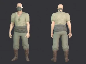 bandit de base Modèle 3D