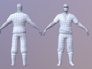 basic bandit 3D Model
