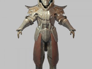 dark warrior 3D Model