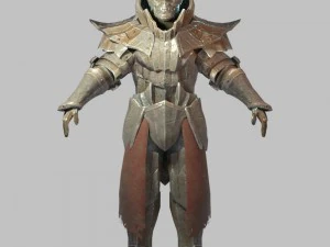 dark warrior 3D Model
