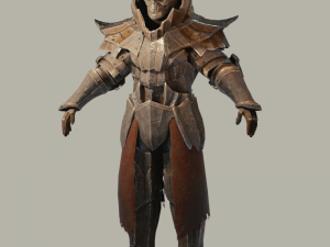 dark warrior 3D Model
