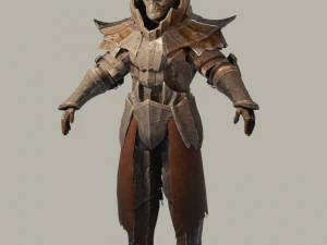 dark warrior 3D Model