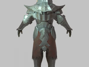dark warrior 3D Model