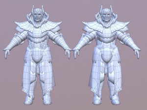 dark warrior 3D Model