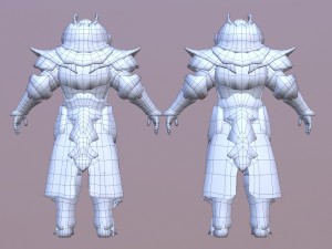 dark warrior 3D Model