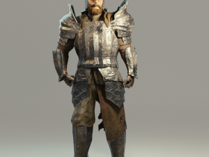 medieval fantasy knight Modelo 3D