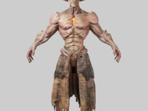 fire demon 3D Model
