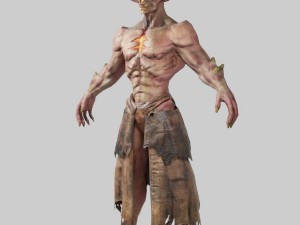 fire demon 3D 模型