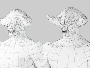 fire demon 3D Model