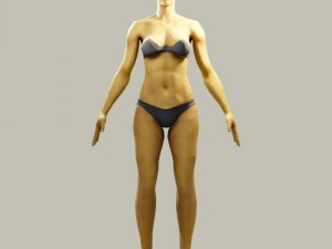 female alien Modèle 3D