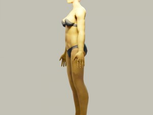 female alien Modèle 3D