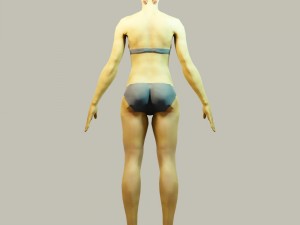 female alien Modèle 3D