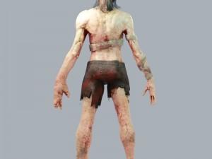 zombie abomination 3D Model