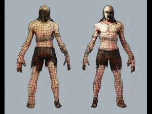 зомбі гидота 3D Модель