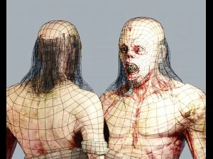 зомбі гидота 3D Модель