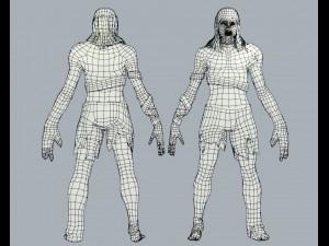 zombie abomination 3D Model