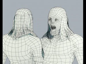 зомбі гидота 3D Модель