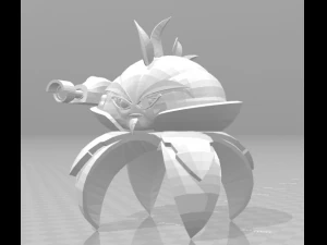 식물 대 좀비 가든 워페어 2 3D 프린트 모델